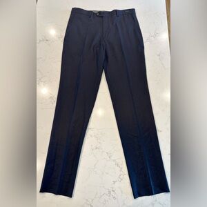 Cashmere and Wool blend, Jos. A. Bank Reserve Dark Blue Trousers